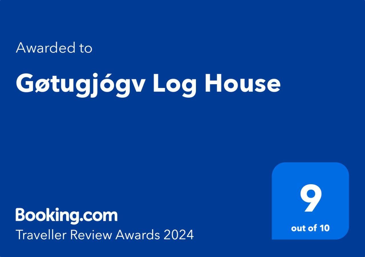 Gotugjogv Log House Apartman Kültér fotó