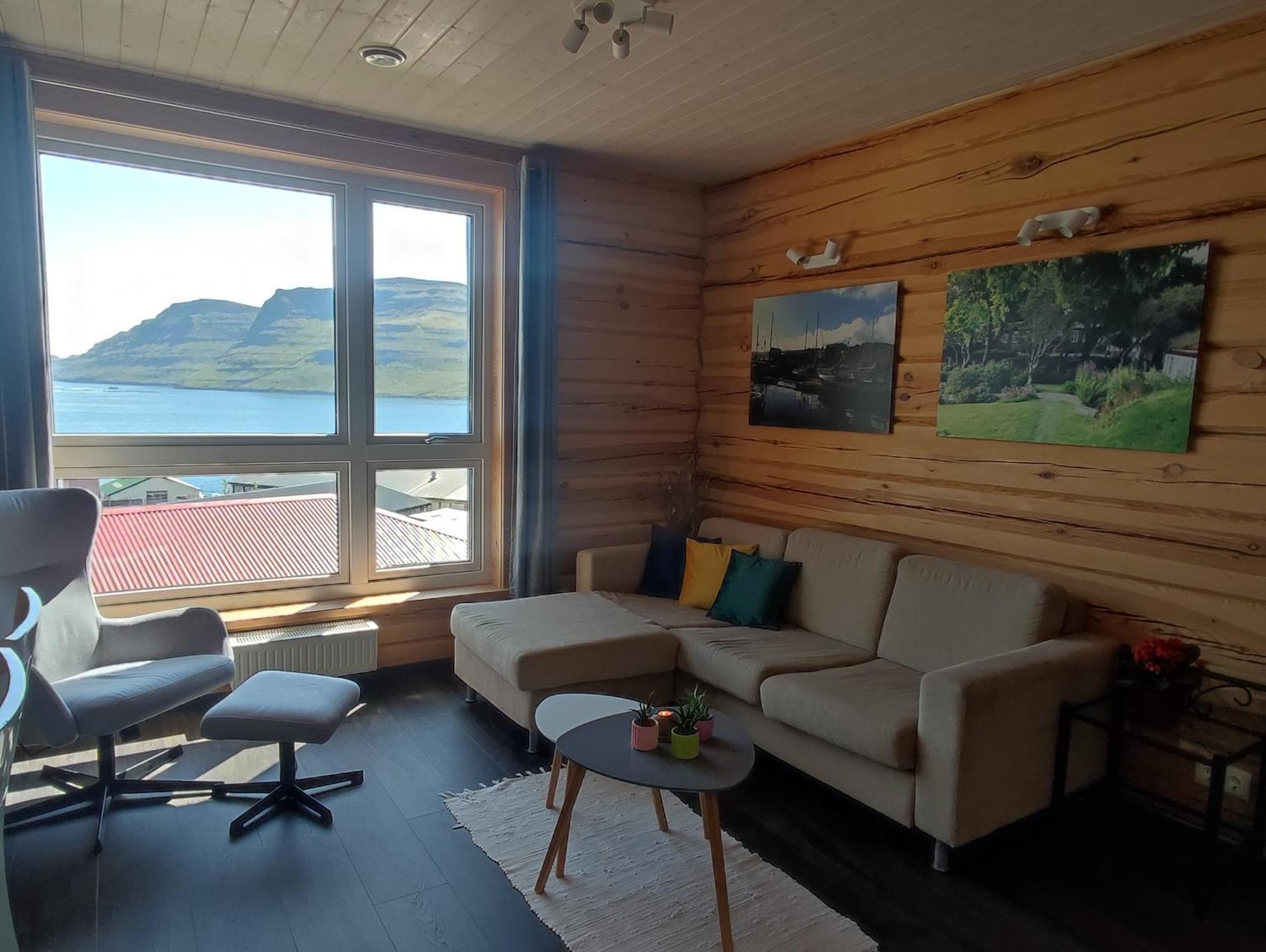 Gotugjogv Log House Apartman Kültér fotó