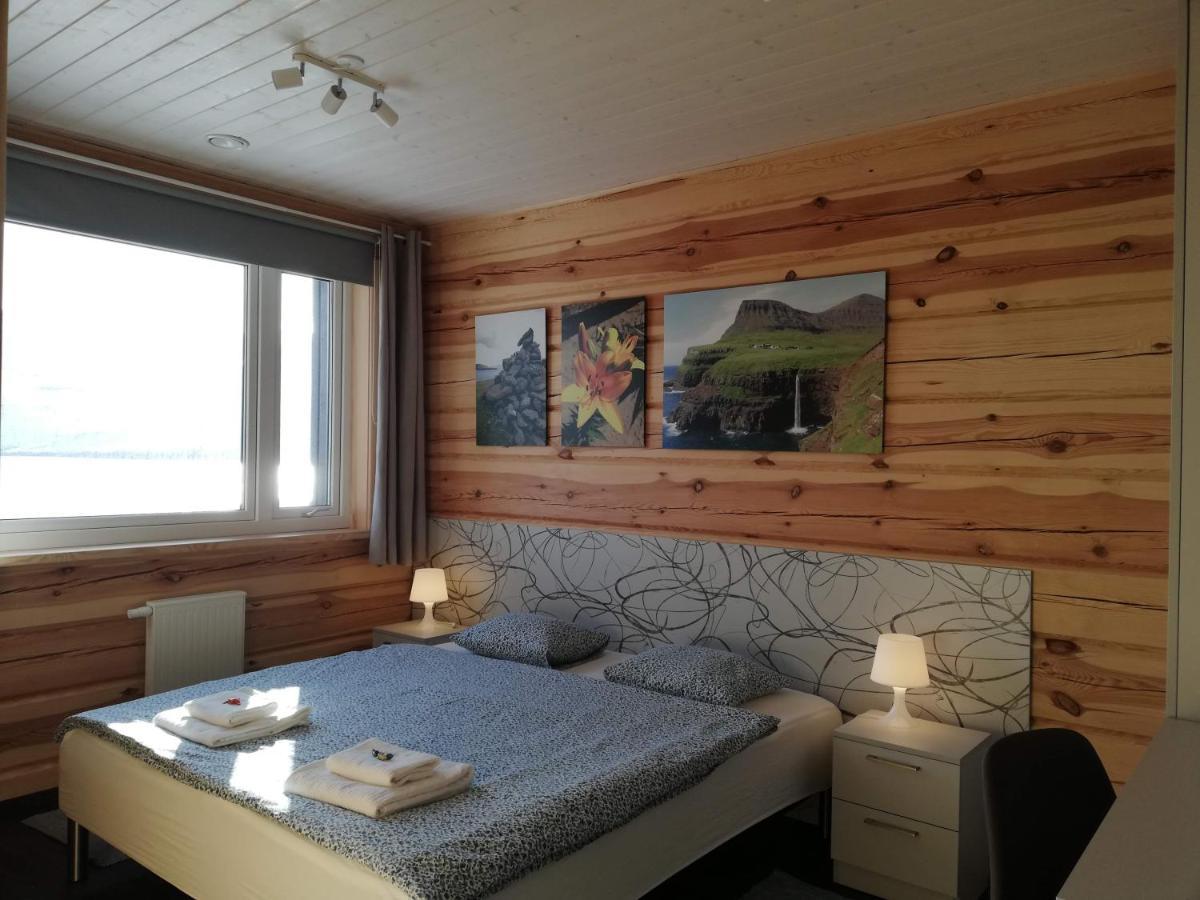 Gotugjogv Log House Apartman Kültér fotó