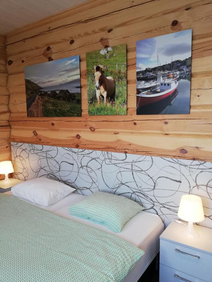 Gotugjogv Log House Apartman Kültér fotó
