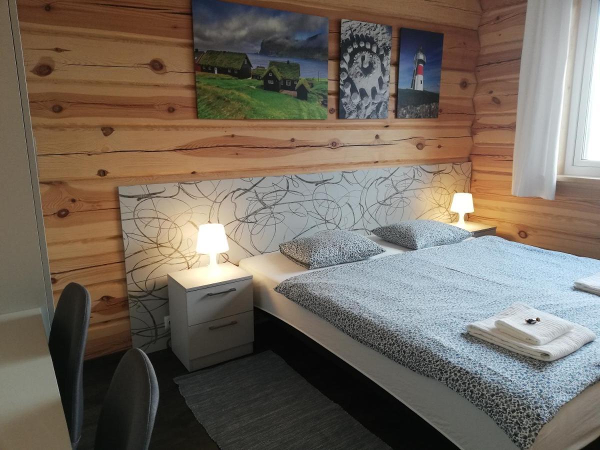 Gotugjogv Log House Apartman Kültér fotó